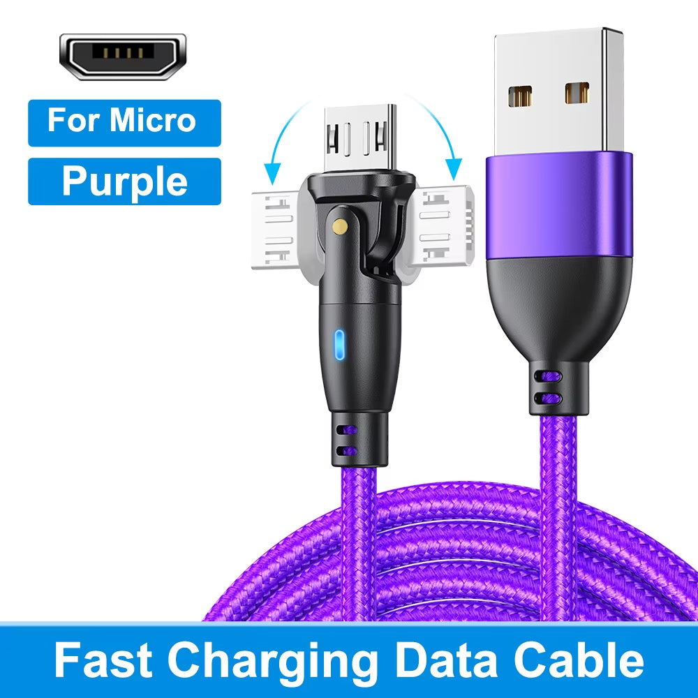 Fast Charging USB Type C Cable - Compatible with Realme, Huawei P30, Samsung, Oneplus, Poco F3, and iPhone - 3A Data Transfer Cord