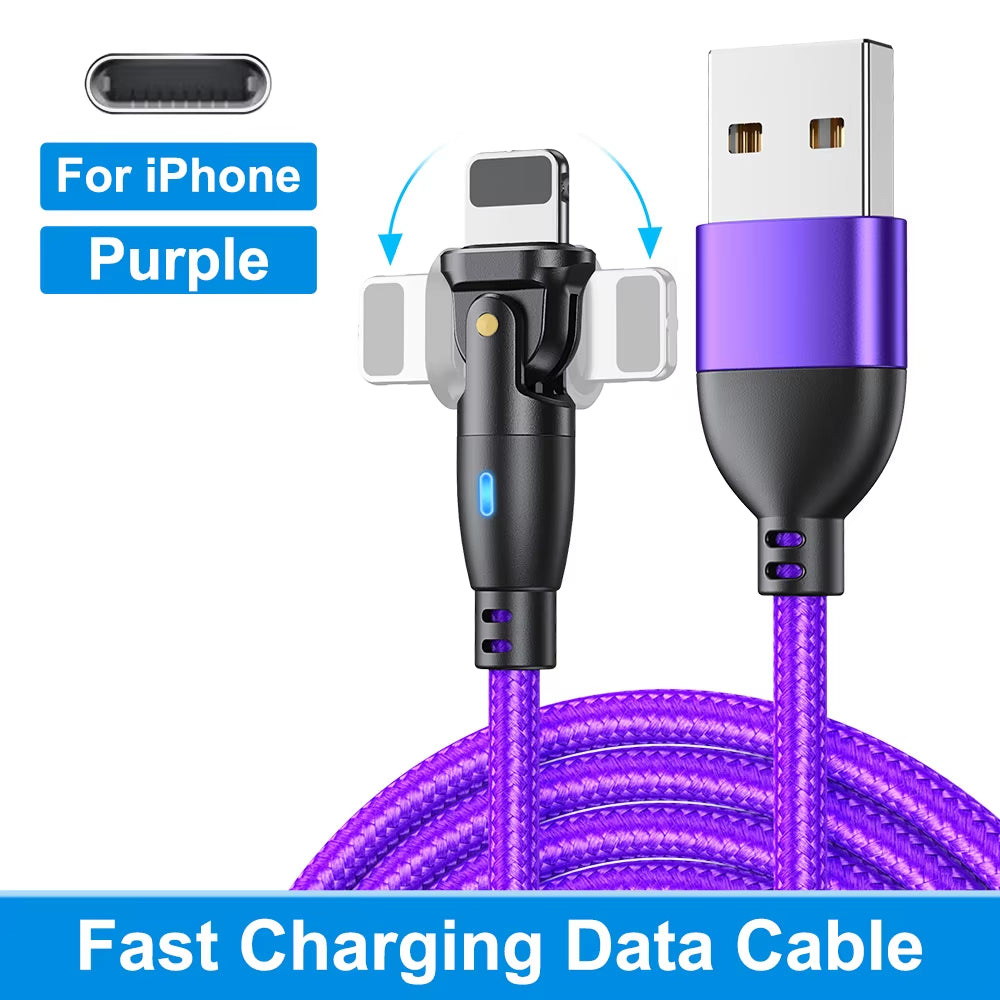 Fast Charging USB Type C Cable - Compatible with Realme, Huawei P30, Samsung, Oneplus, Poco F3, and iPhone - 3A Data Transfer Cord