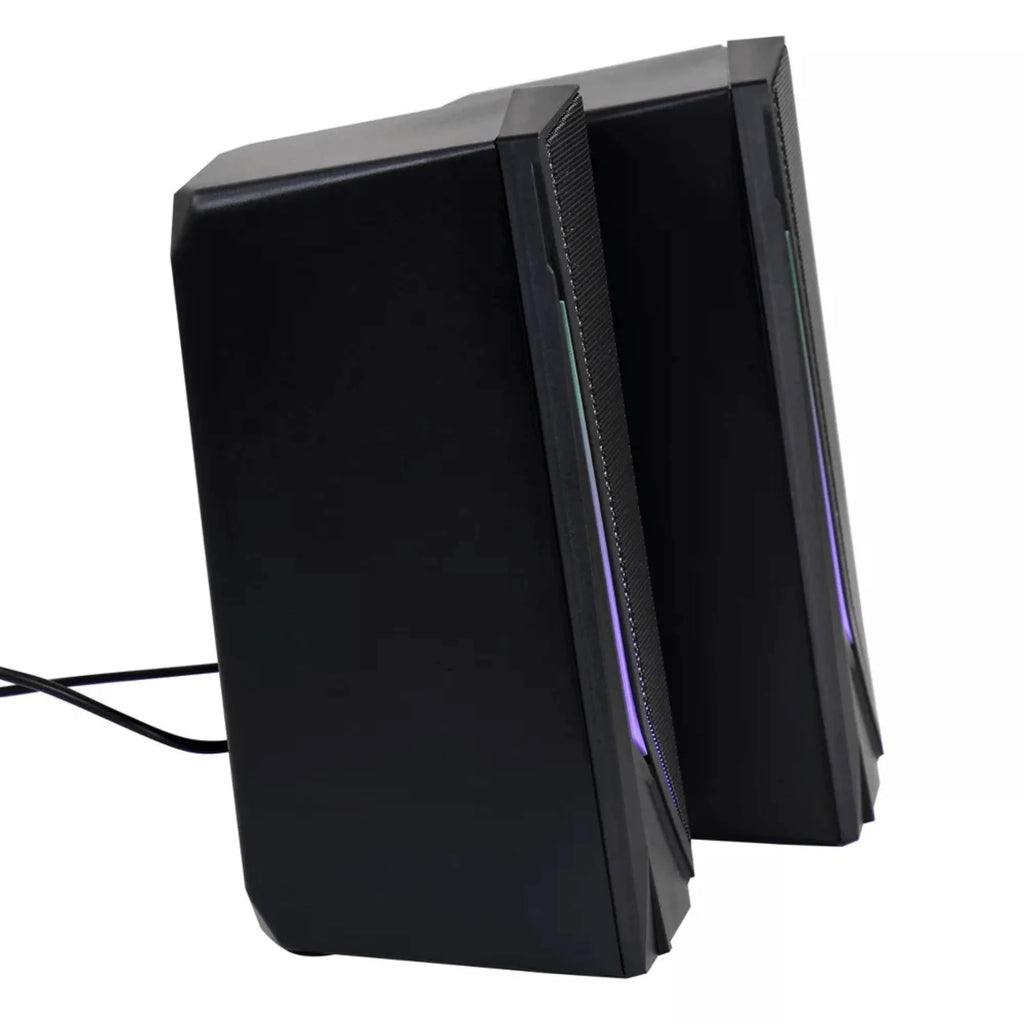 Befree Sound Dual 2.0 Computer Gaming Speakers with LED RGB Lights